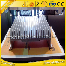 Radiateur en aluminium adapté aux besoins du client d&#39;OIN 9001